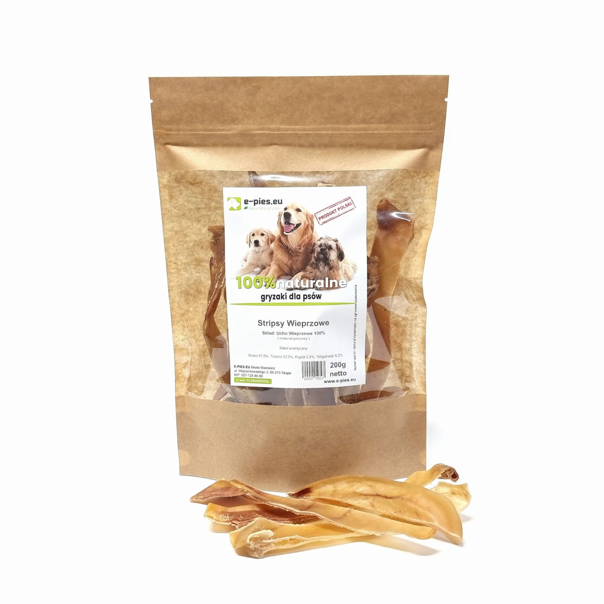 Stripsy Wieprzowe 200g