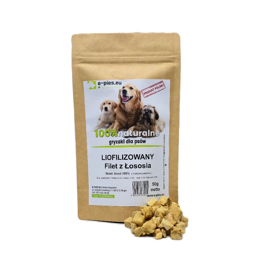 Liofilizowany Łosoś 50g